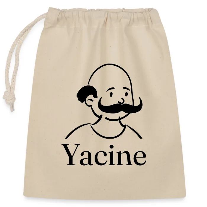 Sac cadeau personnalisé au prénom Yacine