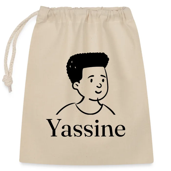 Sac cadeau personnalisé au prénom Yassine
