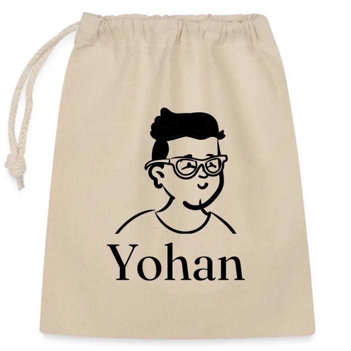 Sac cadeau personnalisé au prénom Yohan