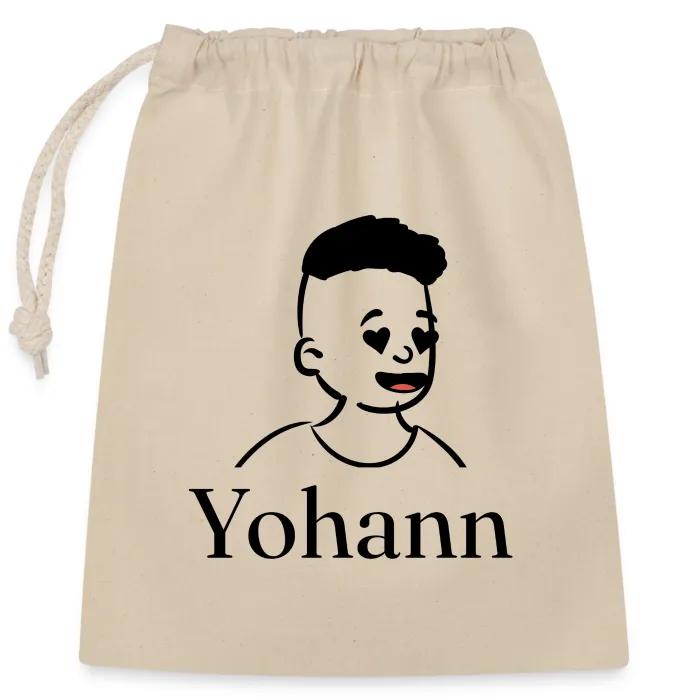 Sac cadeau personnalisé au prénom Yohann