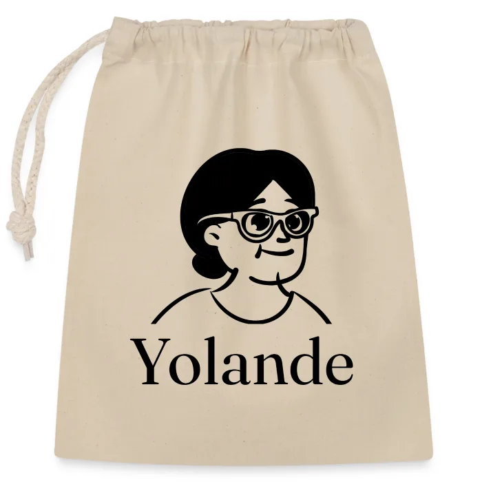 Sac cadeau personnalisé au prénom Yolande