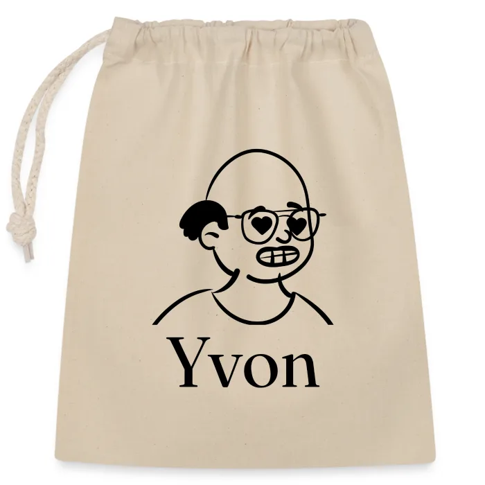 Sac cadeau personnalisé au prénom Yvon