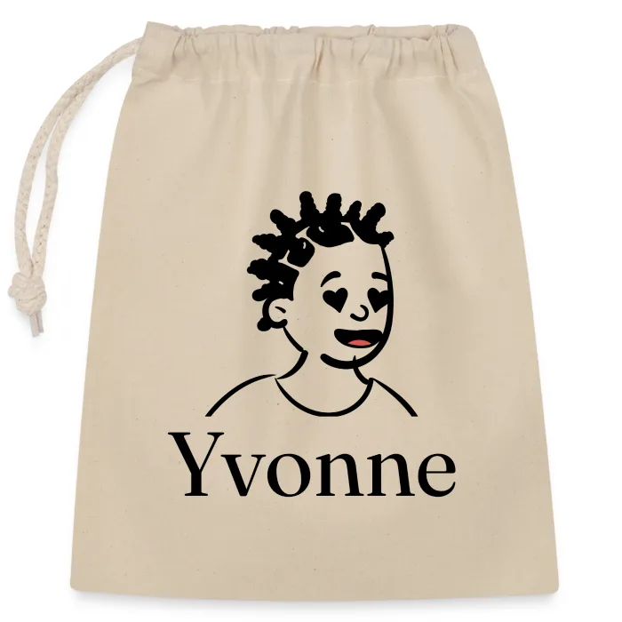 Sac cadeau personnalisé au prénom Yvonne