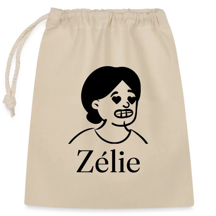 Sac cadeau personnalisé au prénom Zélie