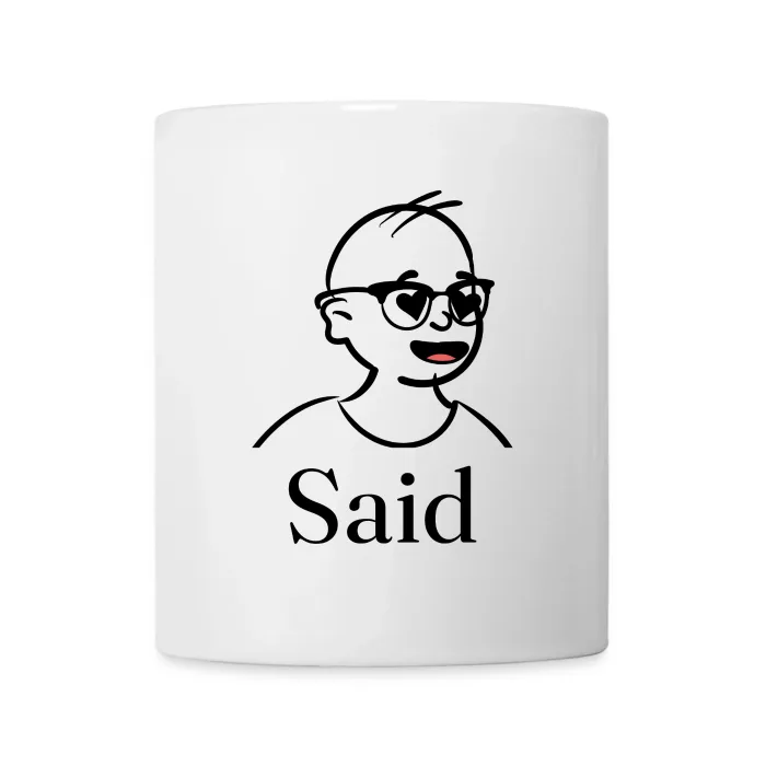 Mug personnalisé au prénom Said