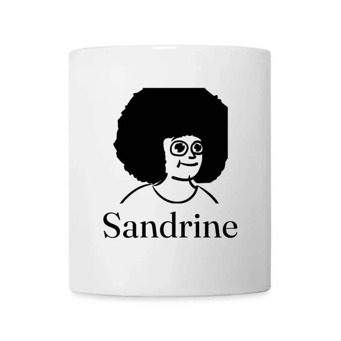 Mug personnalisé au prénom Sandrine
