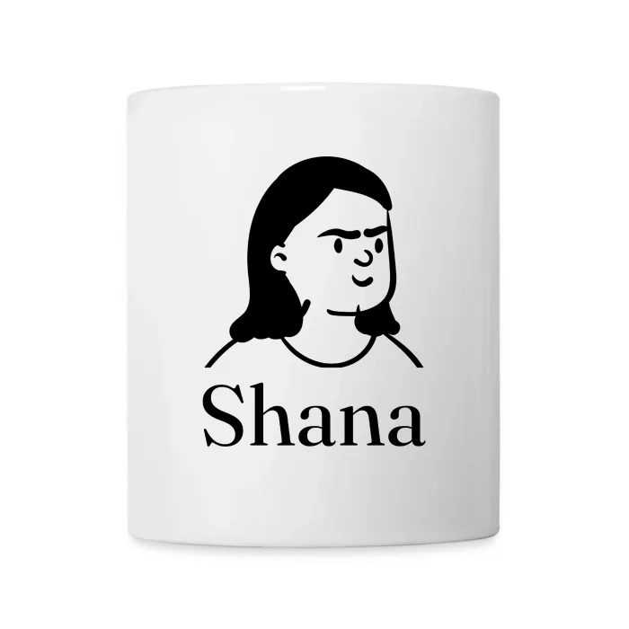 Mug personnalisé au prénom Shana