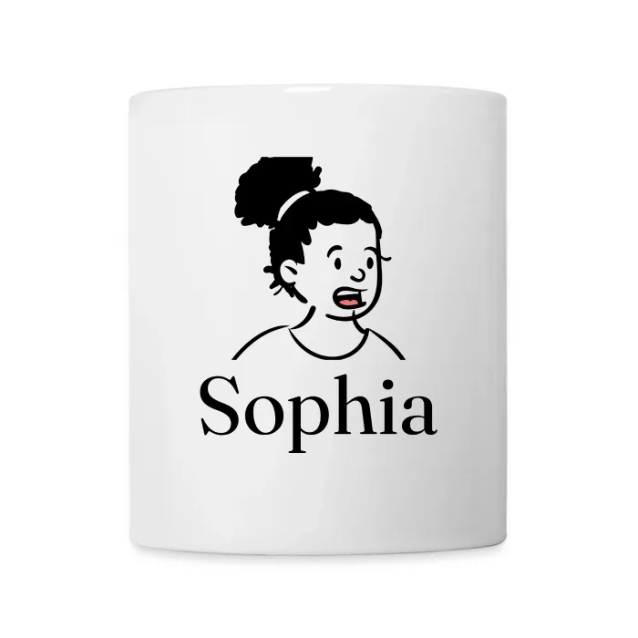 Mug personnalisé au prénom Sophia