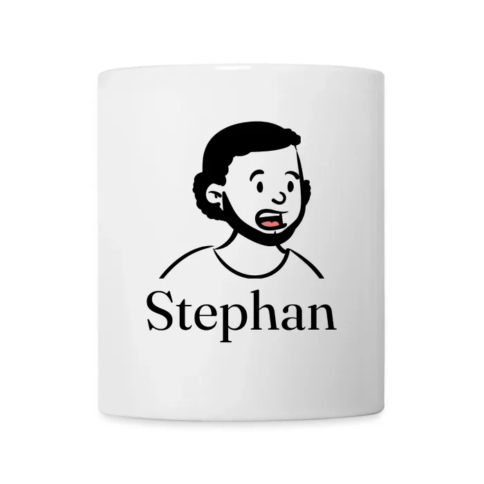 Mug personnalisé au prénom Stephan