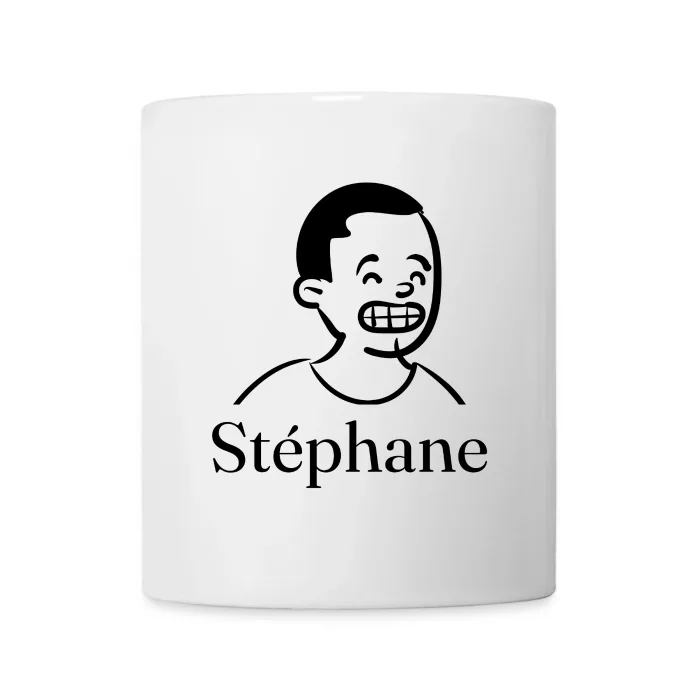 Mug personnalisé au prénom Stéphane