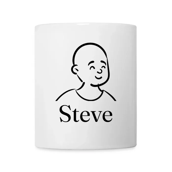 Mug personnalisé au prénom Steve