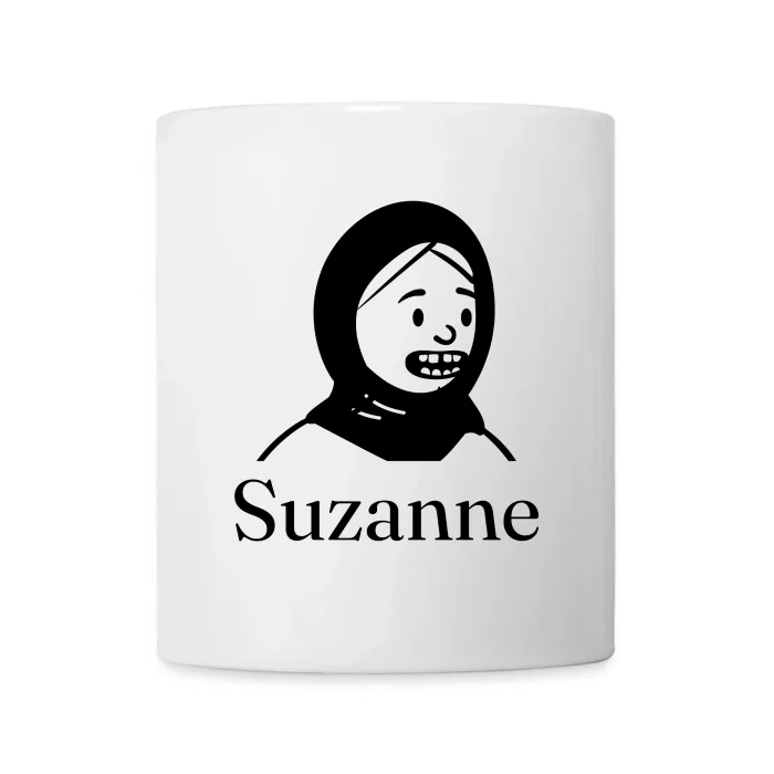 Mug personnalisé au prénom Suzanne
