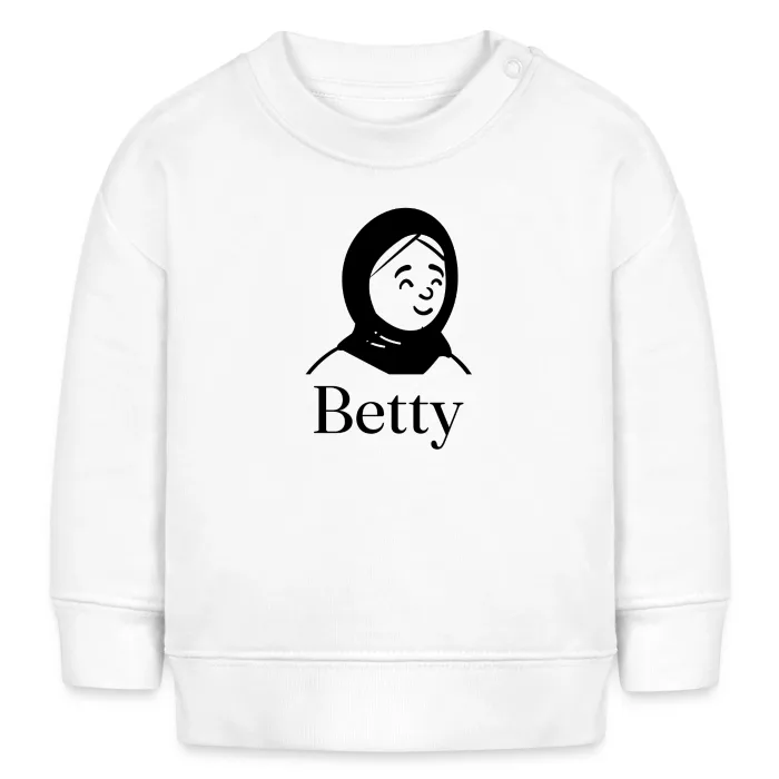 Sweat bébé personnalisé au prénom Betty