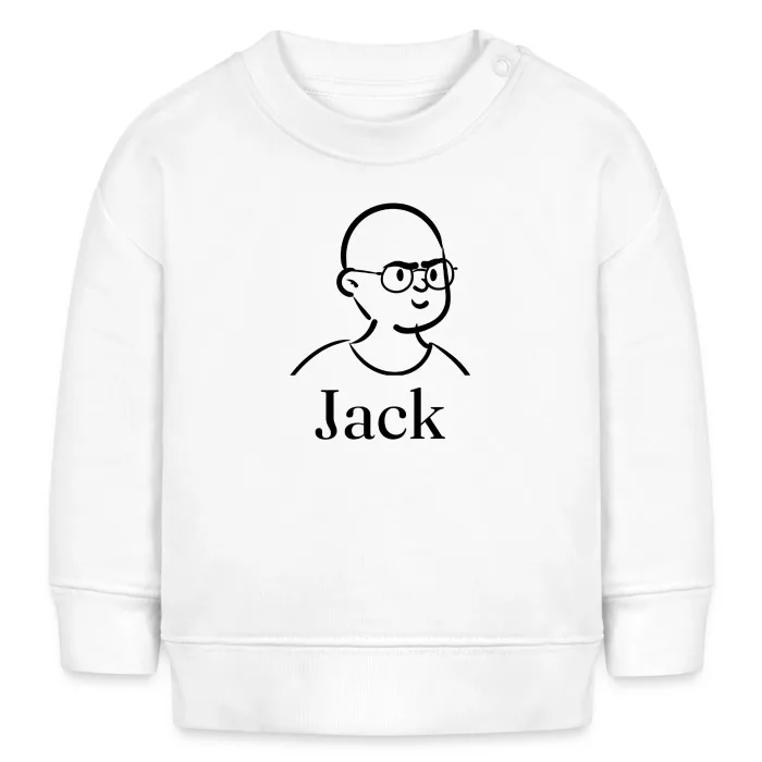 Sweat bébé personnalisé au prénom Jack