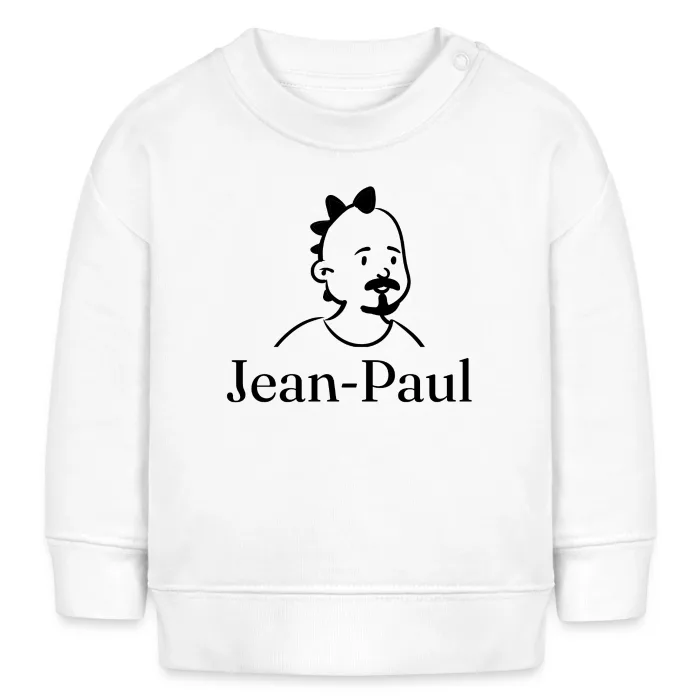 Sweat bébé personnalisé au prénom Jean-Paul