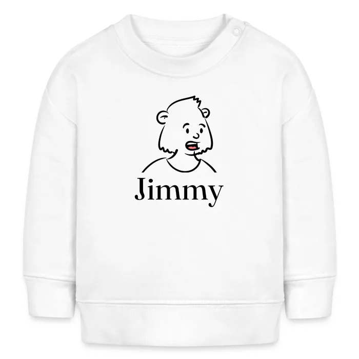Sweat bébé personnalisé au prénom Jimmy