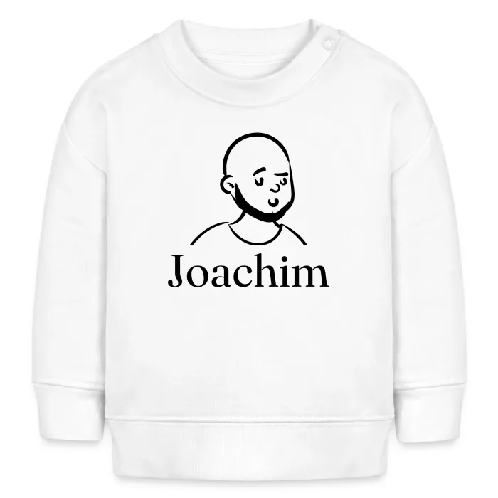 Sweat bébé personnalisé au prénom Joachim