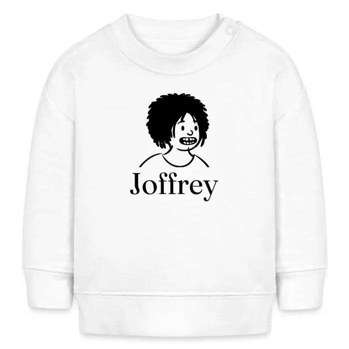 Sweat bébé personnalisé au prénom Joffrey