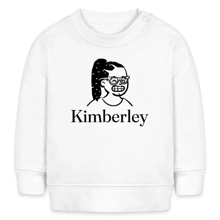Sweat bébé personnalisé au prénom Kimberley