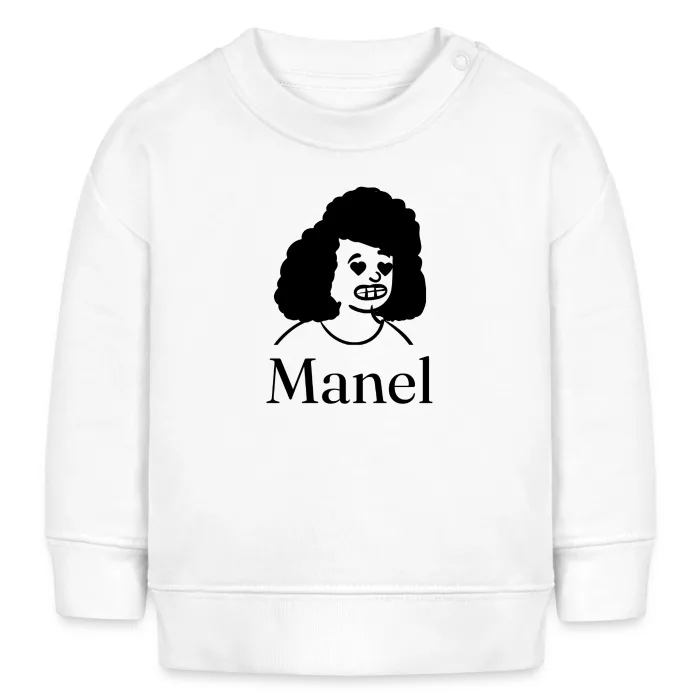 Sweat bébé personnalisé au prénom Manel