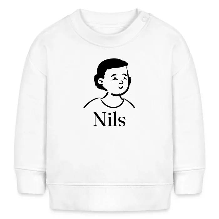 Sweat bébé personnalisé au prénom Nils