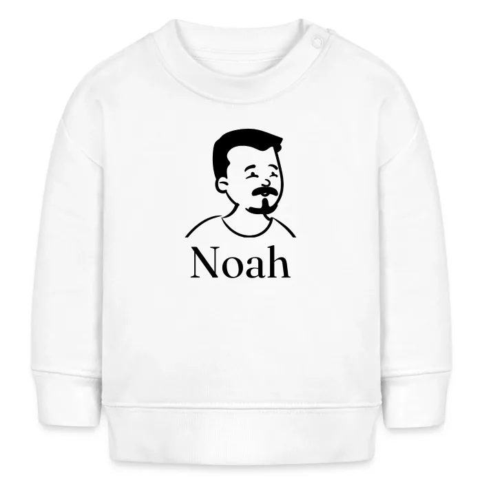 Sweat bébé personnalisé au prénom Noah