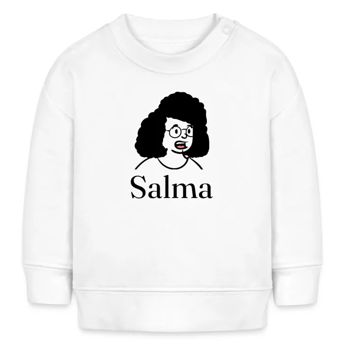 Sweat bébé personnalisé au prénom Salma