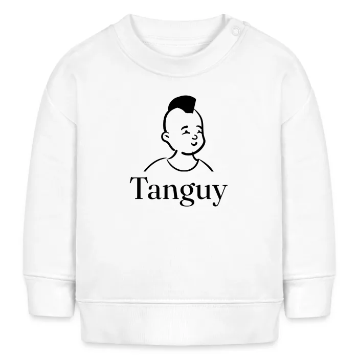 Sweat bébé personnalisé au prénom Tanguy
