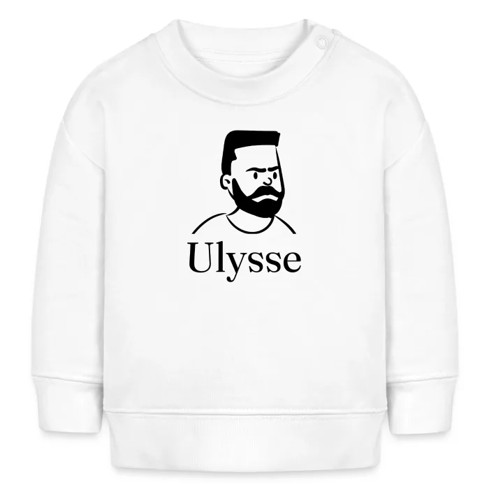 Sweat bébé personnalisé au prénom Ulysse
