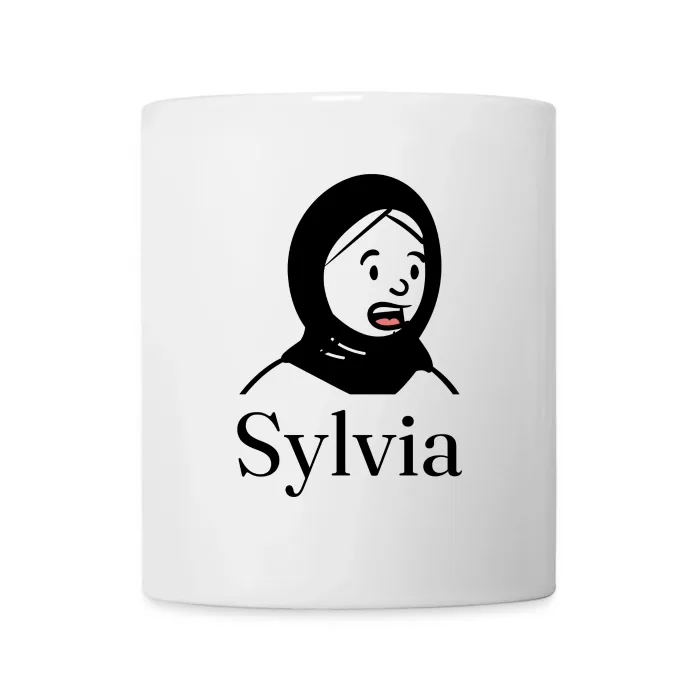 Mug personnalisé au prénom Sylvia