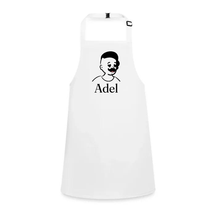 Tablier enfant personnalisé au prénom Adel