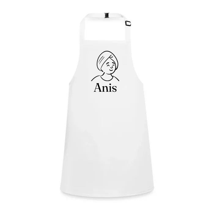 Tablier enfant personnalisé au prénom Anis