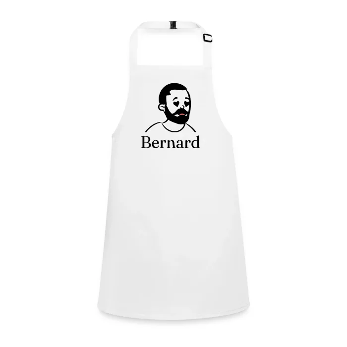 Tablier enfant personnalisé au prénom Bernard