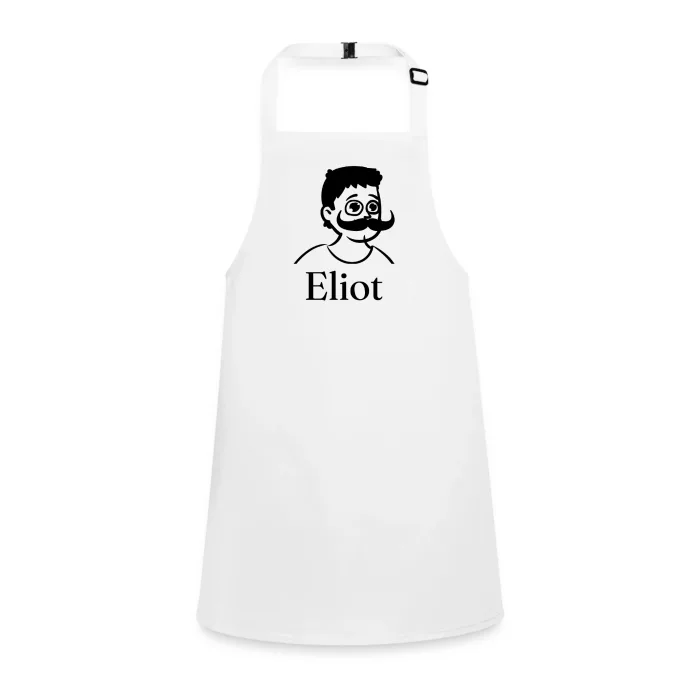 Tablier enfant personnalisé au prénom Eliot