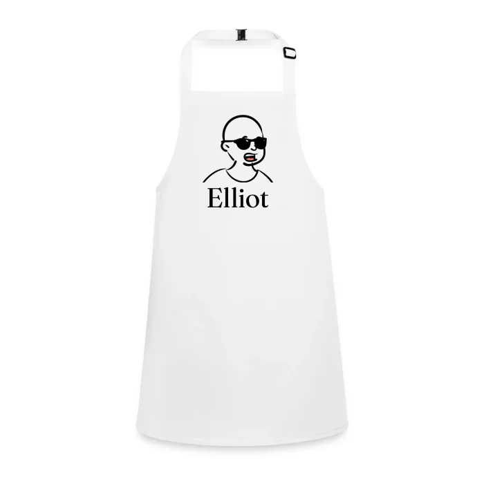 Tablier enfant personnalisé au prénom Elliot