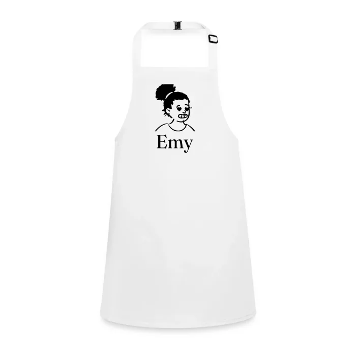 Tablier enfant personnalisé au prénom Emy