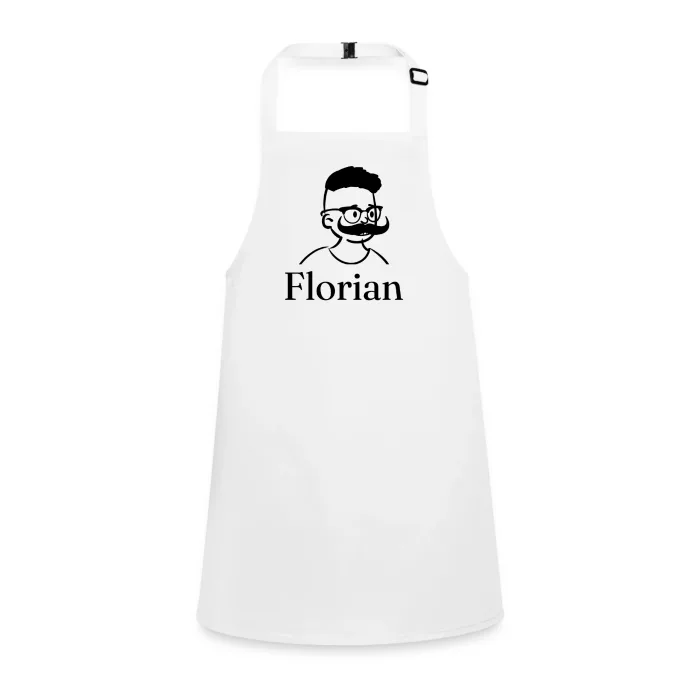 Tablier enfant personnalisé au prénom Florian