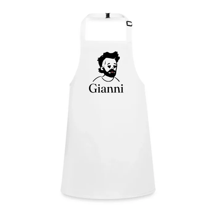 Tablier enfant personnalisé au prénom Gianni