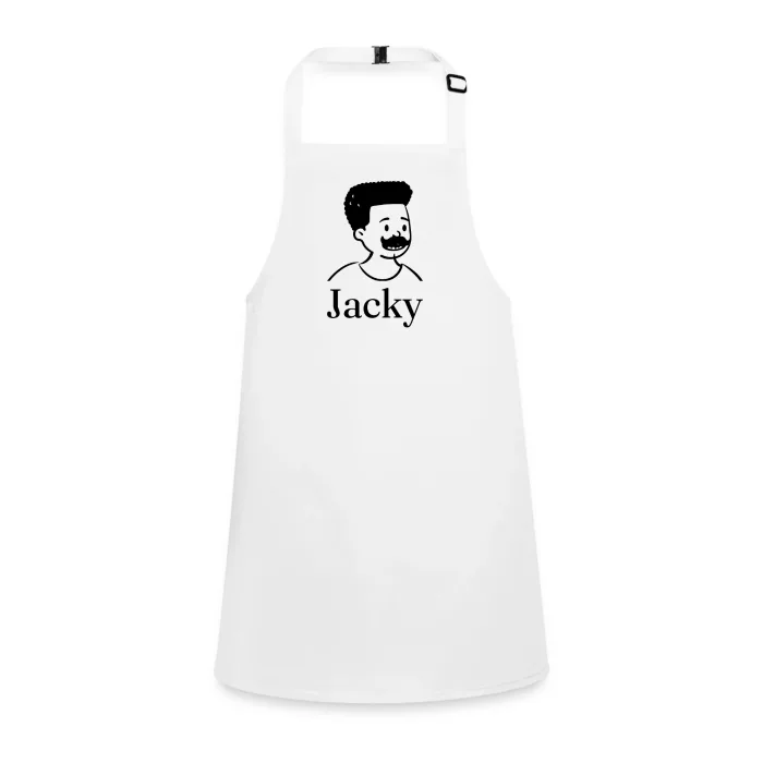 Tablier enfant personnalisé au prénom Jacky