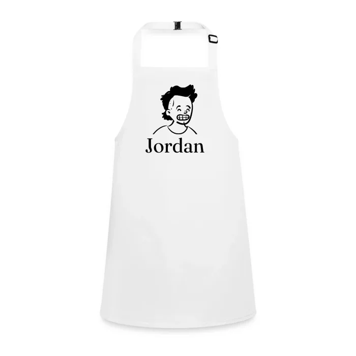 Tablier enfant personnalisé au prénom Jordan