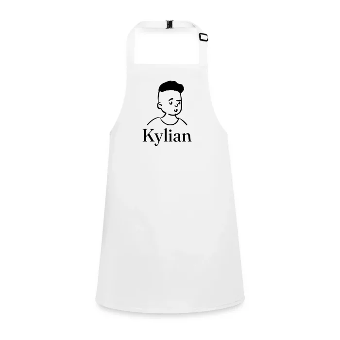 Tablier enfant personnalisé au prénom Kylian