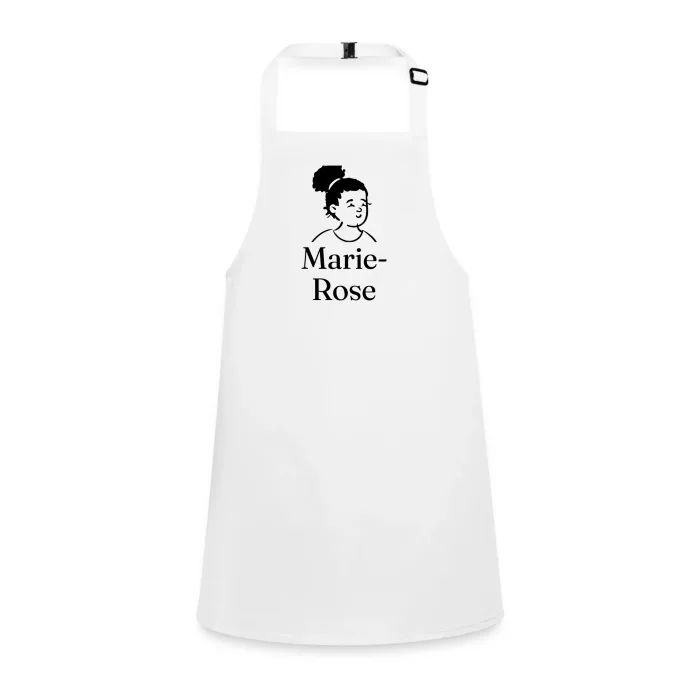 Tablier enfant personnalisé au prénom Marie-Rose