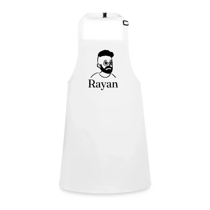 Tablier enfant personnalisé au prénom Rayan