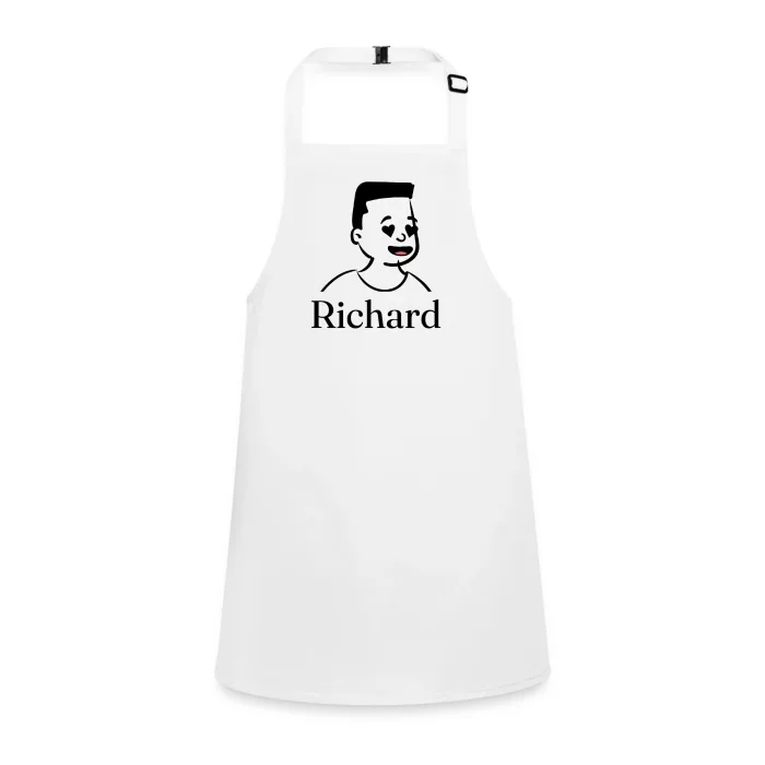 Tablier enfant personnalisé au prénom Richard