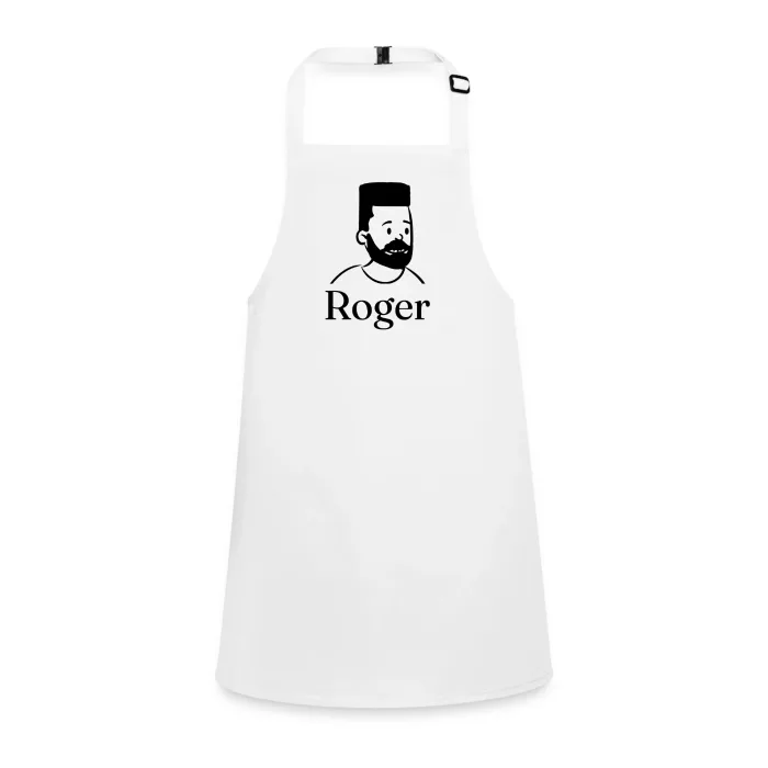 Tablier enfant personnalisé au prénom Roger