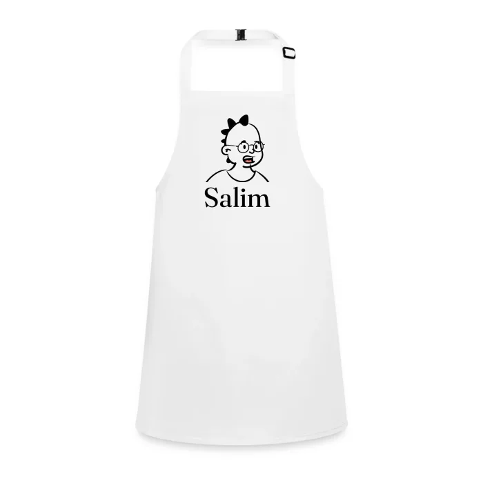 Tablier enfant personnalisé au prénom Salim
