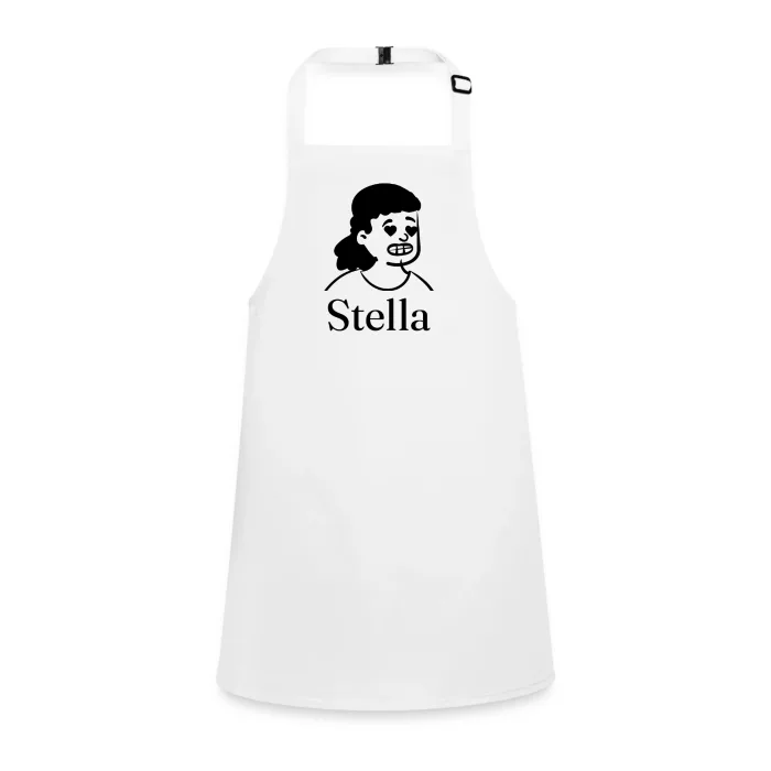 Tablier enfant personnalisé au prénom Stella