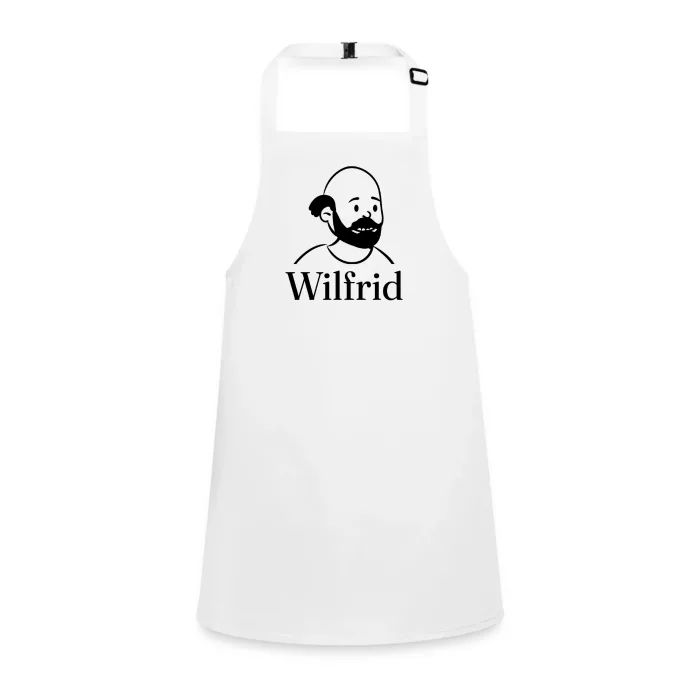 Tablier enfant personnalisé au prénom Wilfrid