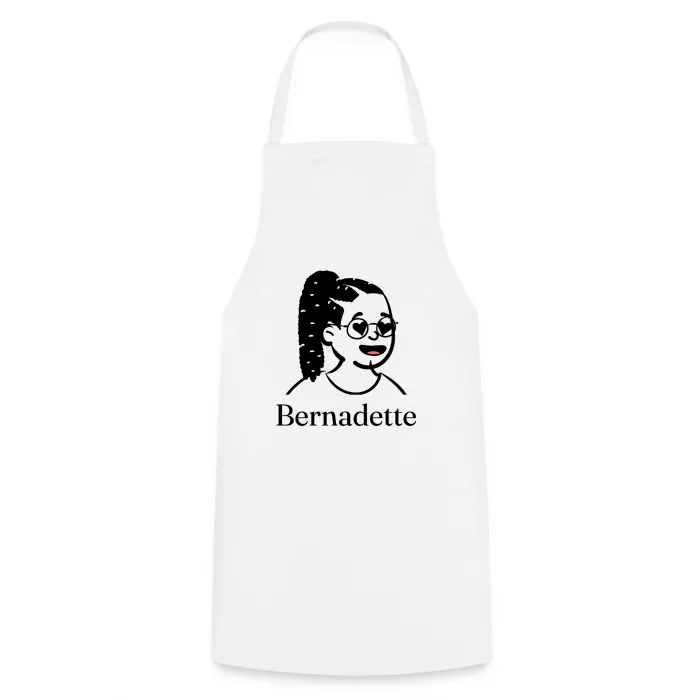 Tablier de cuisine personnalisé au prénom Bernadette