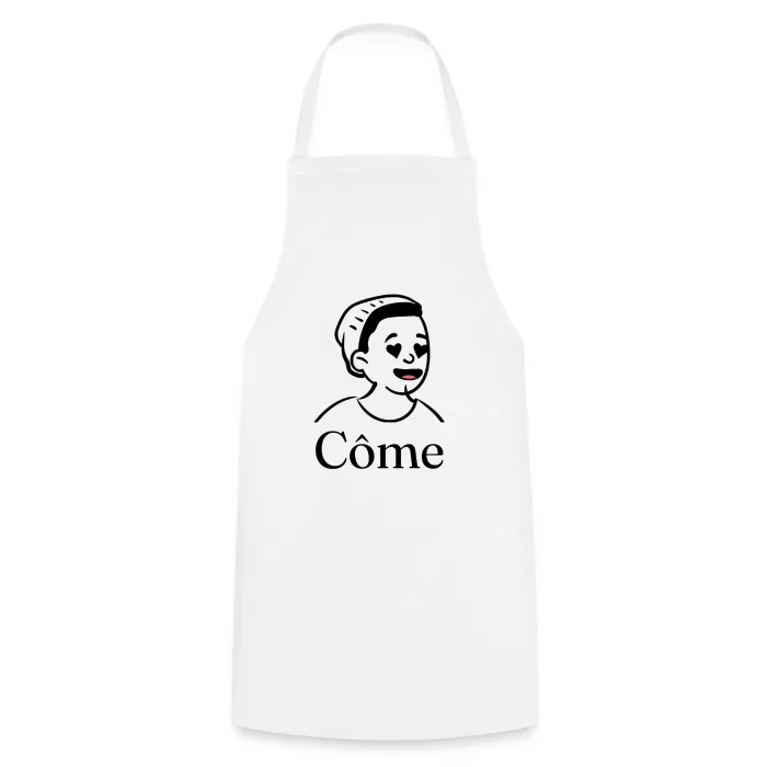 Tablier de cuisine personnalisé au prénom Côme